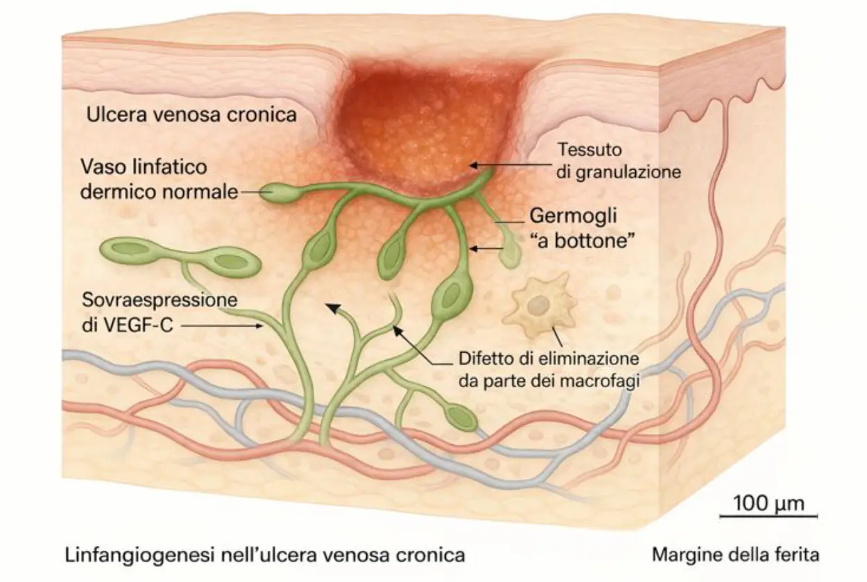 Linfangiogenesi ulcera venosa