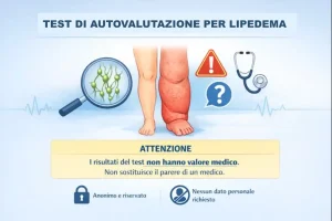 Test autovalutazione LIPEDEMA